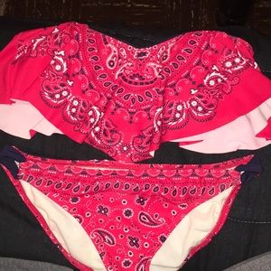 Bandana print bikini